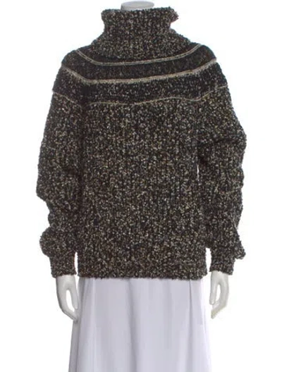 Pre-owned Chanel 2016 Wool Sweater In Black