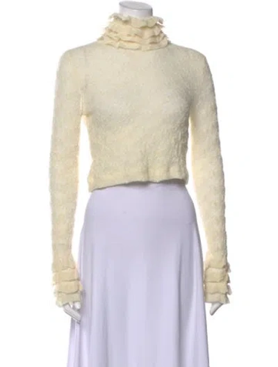 Pre-owned Chanel 2016 Wool Sweater In Neutral