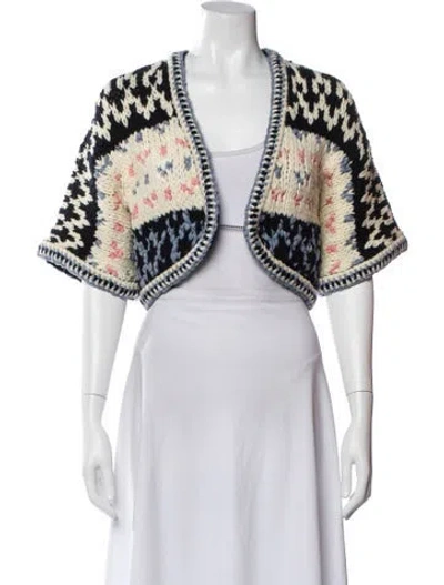Pre-owned Chanel 2016 Wool Sweater In Neutral
