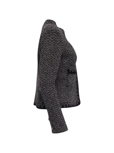 Pre-owned Chanel 2016/17s Paris-cosmopolite Wool Jacket In Black