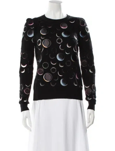 Pre-owned Chanel 2017 Cashmere Sweater In Black