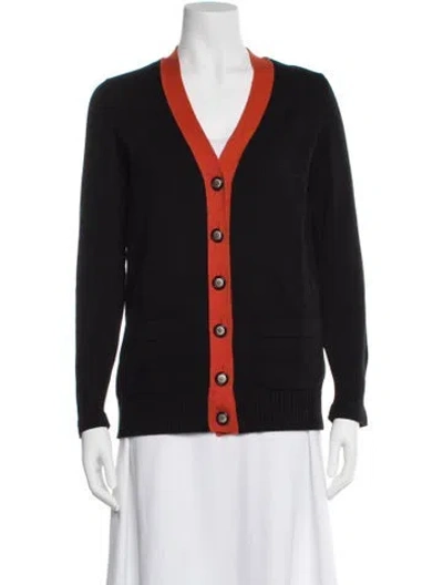 Pre-owned Chanel 2017 Cashmere Sweater In Black