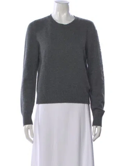 Pre-owned Chanel 2017 Cashmere Sweater In Gray
