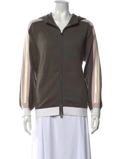 Pre-owned Chanel 2017 Cashmere Sweater In Grey
