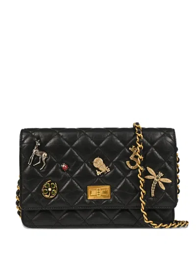 Pre-owned Chanel 2017 Lucky Charm Wallet On Chain
