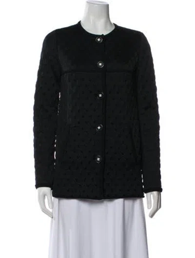 Pre-owned Chanel 2017 Metiers D'art Collection Jacket In Black