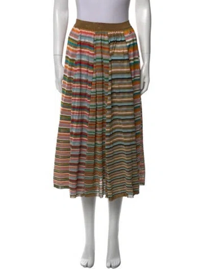 Pre-owned Chanel 2017 Midi Length Skirt