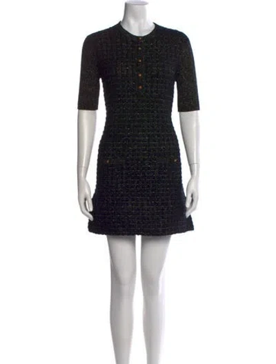 Pre-owned Chanel 2017 Mini Dress In Multi