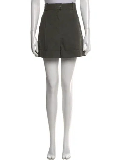 Pre-owned Chanel 2017 Mini Shorts In Gray