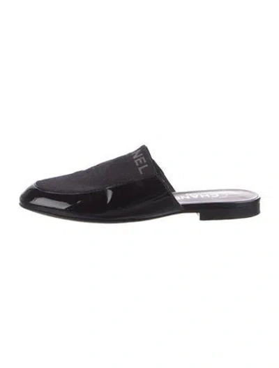 Pre-owned Chanel 2017 Mules In Black
