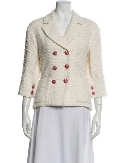 Pre-owned Chanel 2017 Nylon Blazer In Neutrals
