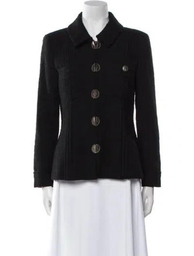 Pre-owned Chanel 2017 Paria-cuba Blazer In Black