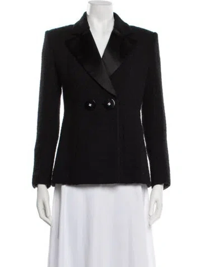 Pre-owned Chanel 2017 Paris-cosmopolite Blazer In Black