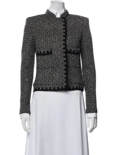 Pre-owned Chanel 2017 Paris-cosmopolite Jacket In Black