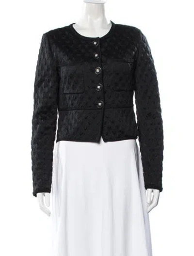 Pre-owned Chanel 2017 Paris-cosmopolite Jacket In Black
