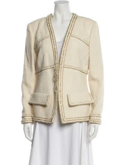 Pre-owned Chanel 2017 Paris-cosmopolite Jacket In Neutral