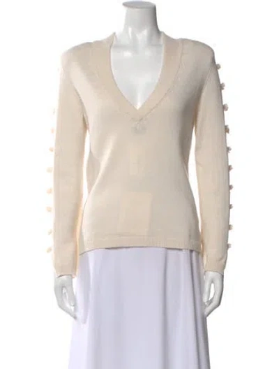 Pre-owned Chanel 2017 Paris-cosmopolite Sweater In Neutral