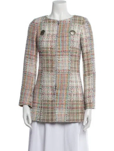 Pre-owned Chanel 2017 Paris-cuba Evening Jacket In Neutral