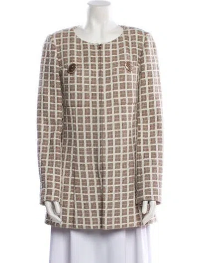 Pre-owned Chanel 2017 Paris-cuba Evening Jacket In Neutral