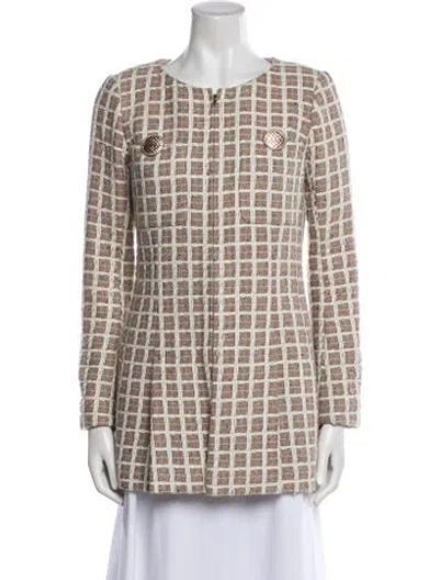 Pre-owned Chanel 2017 Paris-cuba Jacket In Neutral