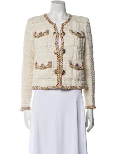 Pre-owned Chanel 2017 Paris-cuba Jacket In Neutral