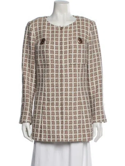 Pre-owned Chanel 2017 Paris-cuba Jacket In Neutral