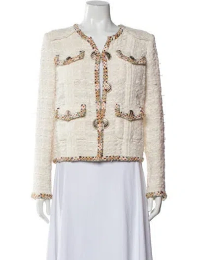 Pre-owned Chanel 2017 Paris-cuba Jacket In Neutrals
