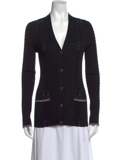 Pre-owned Chanel 2017 Paris-cuba Sweater In Black