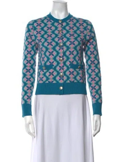 Pre-owned Chanel 2017 Paris-cuba Sweater In Blue