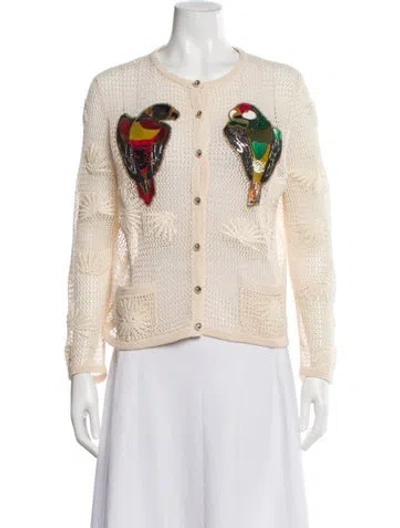 Pre-owned Chanel 2017 Paris-cuba Sweater In Neutral