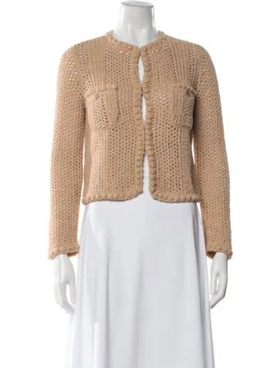 Pre-owned Chanel 2017 Paris-cuba Sweater In Neutrals