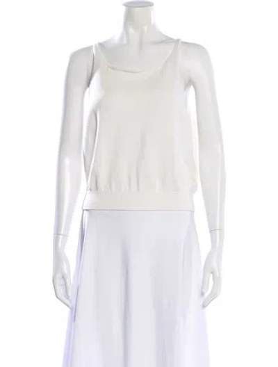 Pre-owned Chanel 2017 Paris-cuba Top In White