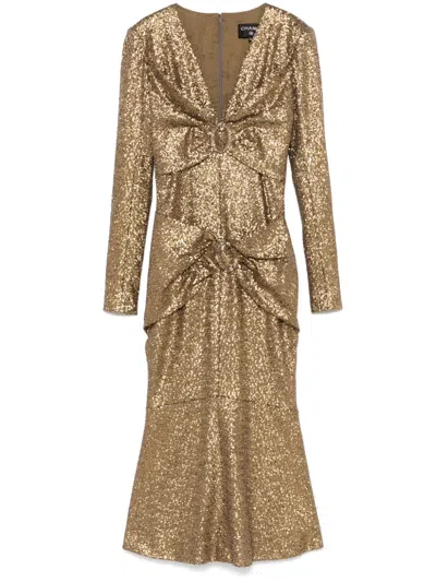 Pre-owned Chanel 2017 Ritz Dress In Gold