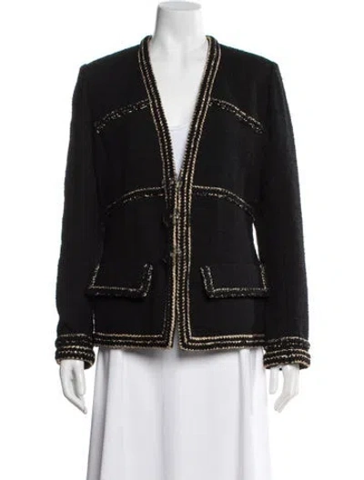 Pre-owned Chanel 2017 Wool Jacket In Multi