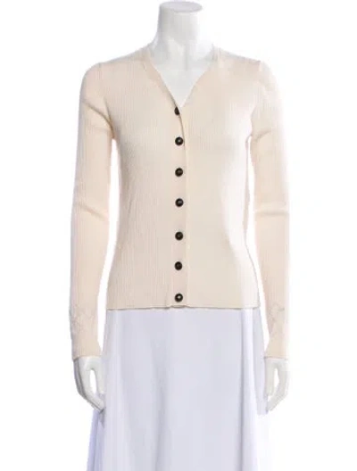 Pre-owned Chanel 2017 Wool Sweater In Neutral