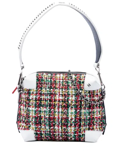 Pre-owned Chanel 2017-2018 Tweed Street Allure Camera Bag Satchel In 红色