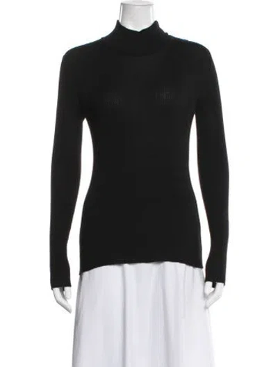 Pre-owned Chanel 2018 Cashmere Sweater In Black