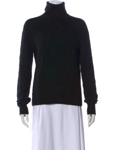 Pre-owned Chanel 2018 Cashmere Sweater In Black