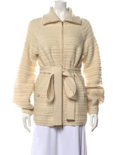 Pre-owned Chanel 2018 Cashmere Sweater In Neutral