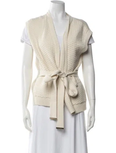 Pre-owned Chanel 2018 Cashmere Sweater In Neutrals
