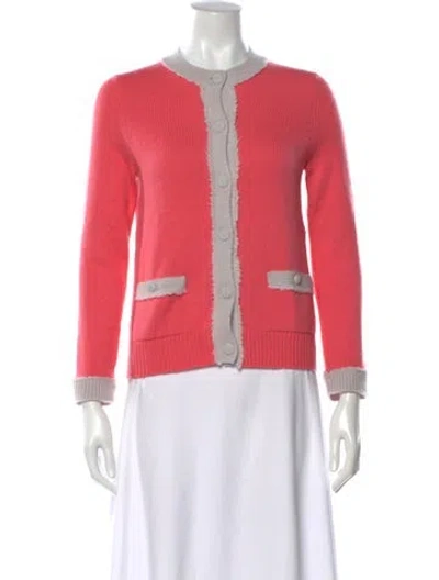 Pre-owned Chanel 2018 Cashmere Sweater In Pink