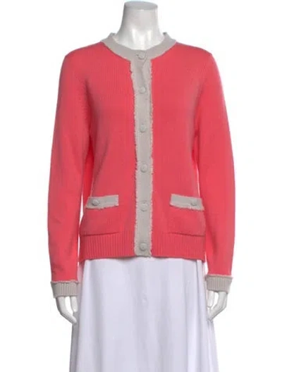 Pre-owned Chanel 2018 Cashmere Sweater In Pink