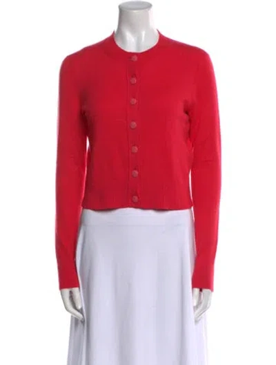 Pre-owned Chanel 2018 Cashmere Sweater In Red