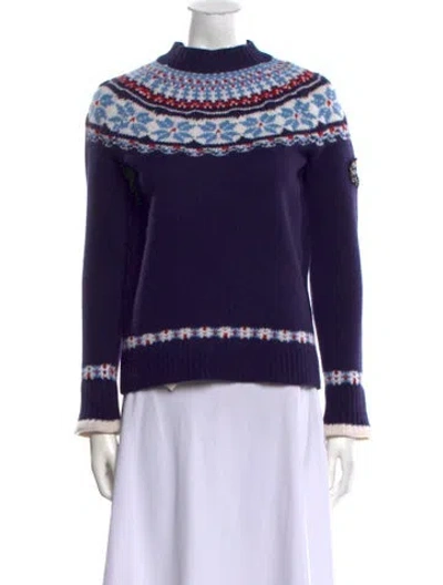 Pre-owned Chanel 2018 Coco Neige Sweater In Multi