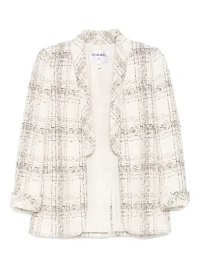 Pre-owned Chanel 2018 Jacket In White