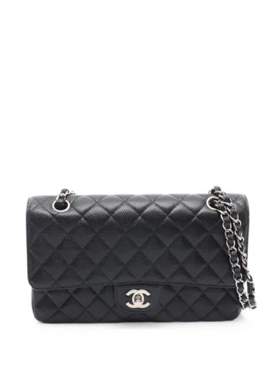 Chanel 2018 Matelassé Flap Shoulder Bag In Black