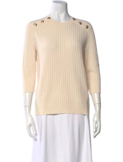 Pre-owned Chanel 2018 Métiers D'art Paris-hamburg Sweater In Neutrals