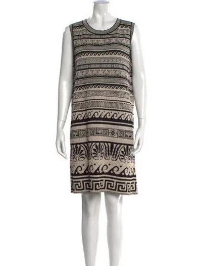 Pre-owned Chanel 2018 Mini Dress In Neutral