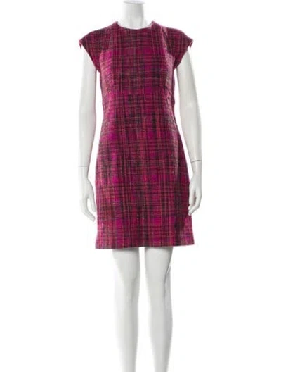 Pre-owned Chanel 2018 Mini Dress In Pink