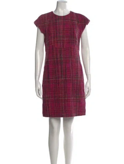 Pre-owned Chanel 2018 Mini Dress In Pink